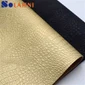 Metallic Crocodile Pattern Artificial PU Leather