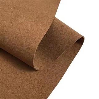 Lag luam wholesale Suede Microfiber Tawv Rau Nkawm Khau Cug Ceg Arted Suede Ruede Microfiber